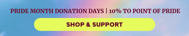 PRIDE MONTH DONATION DAYS | 20% TO GLSEN | SHOP & SUPPORT