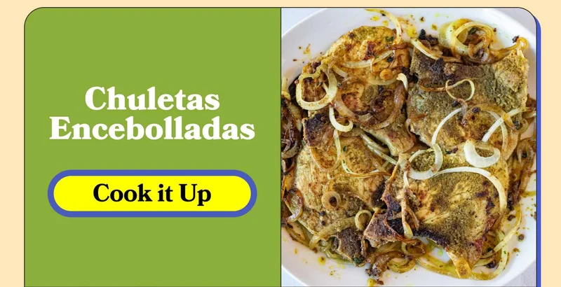 Chuletas Encebolladas