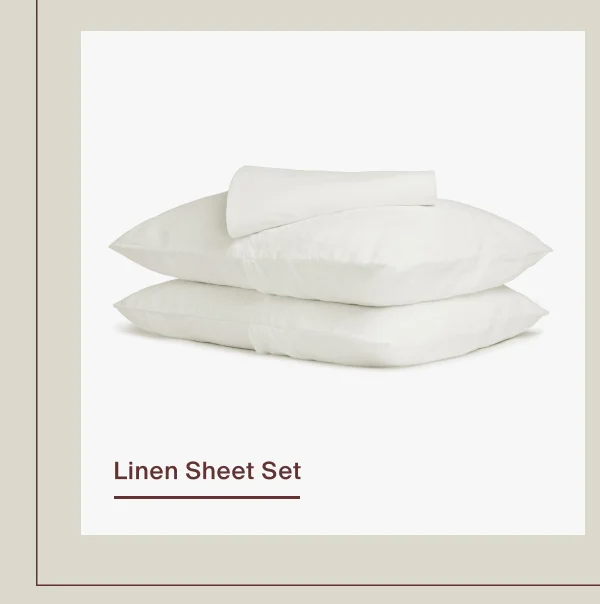 Save on Linen Sheet Set