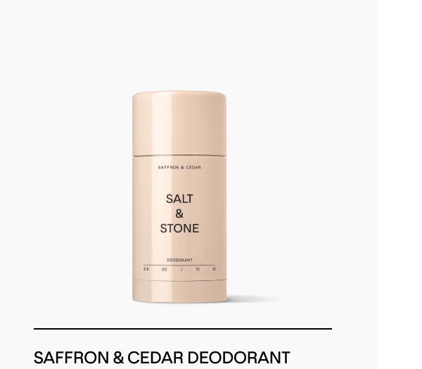 Saffron & Cedar Deodorant