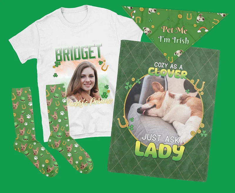 New St. Patricks Day personalized prints