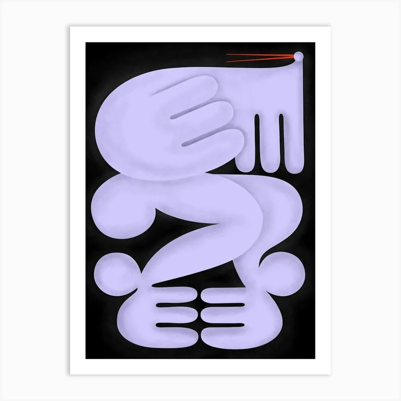Image of Post Bird Art Print