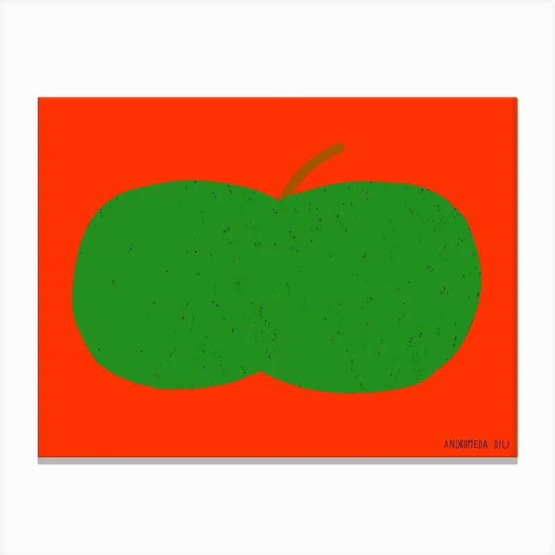 Image of Apple Canvas Print