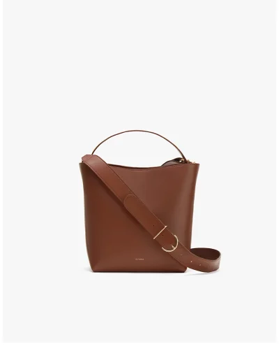 Linea Bucket Bag Dark Chestnut