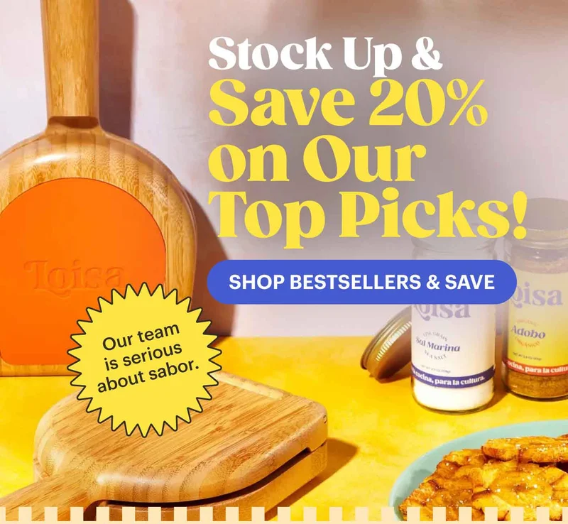 Stock Up & Save 20% on Our Top Picks! Our team is serious about sabor.