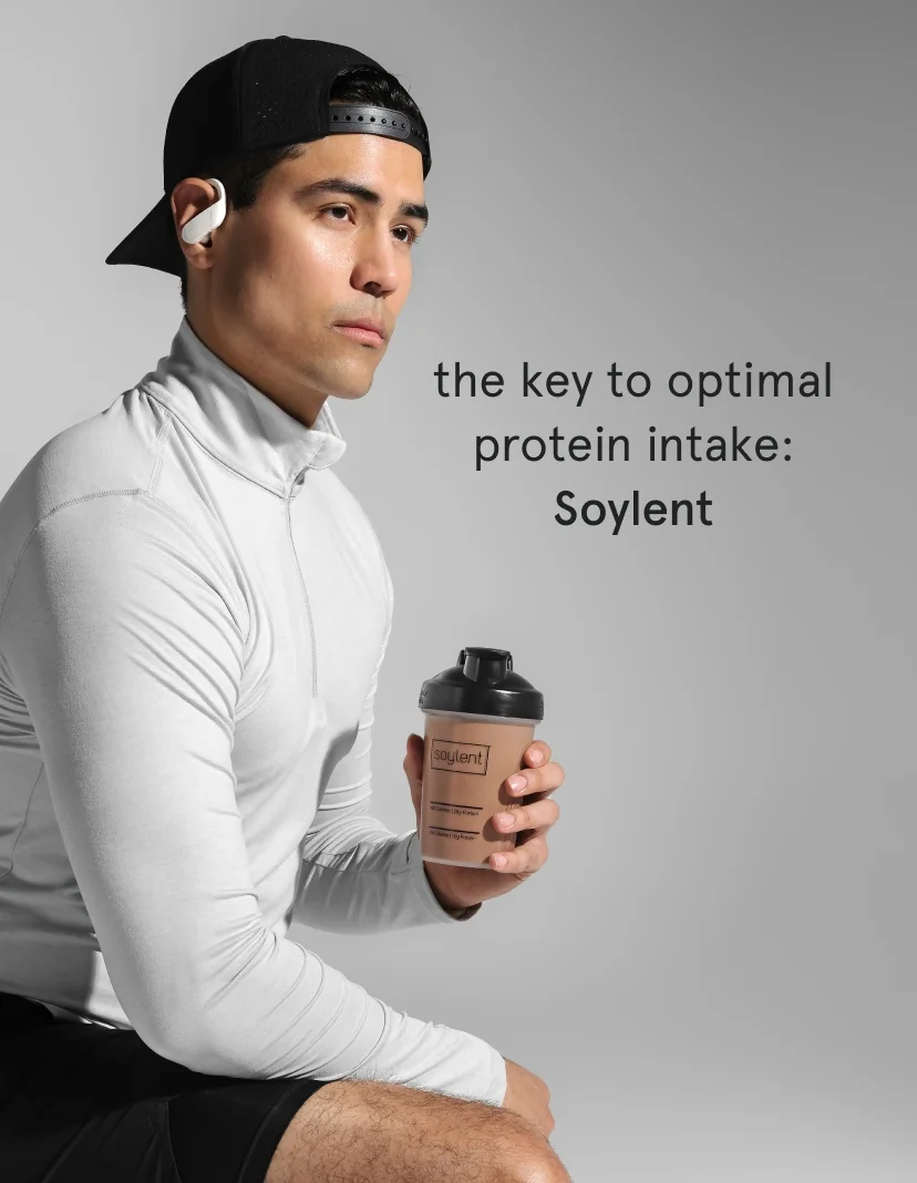 the key to optimal protein intake: Soylent