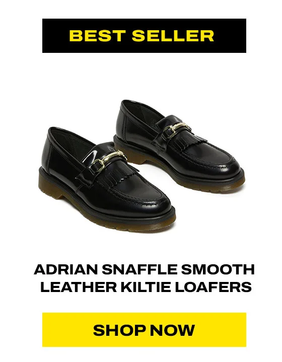 ADRIAN SNAFFLE SMOOTH LEATHER KILTIE LOAFERS