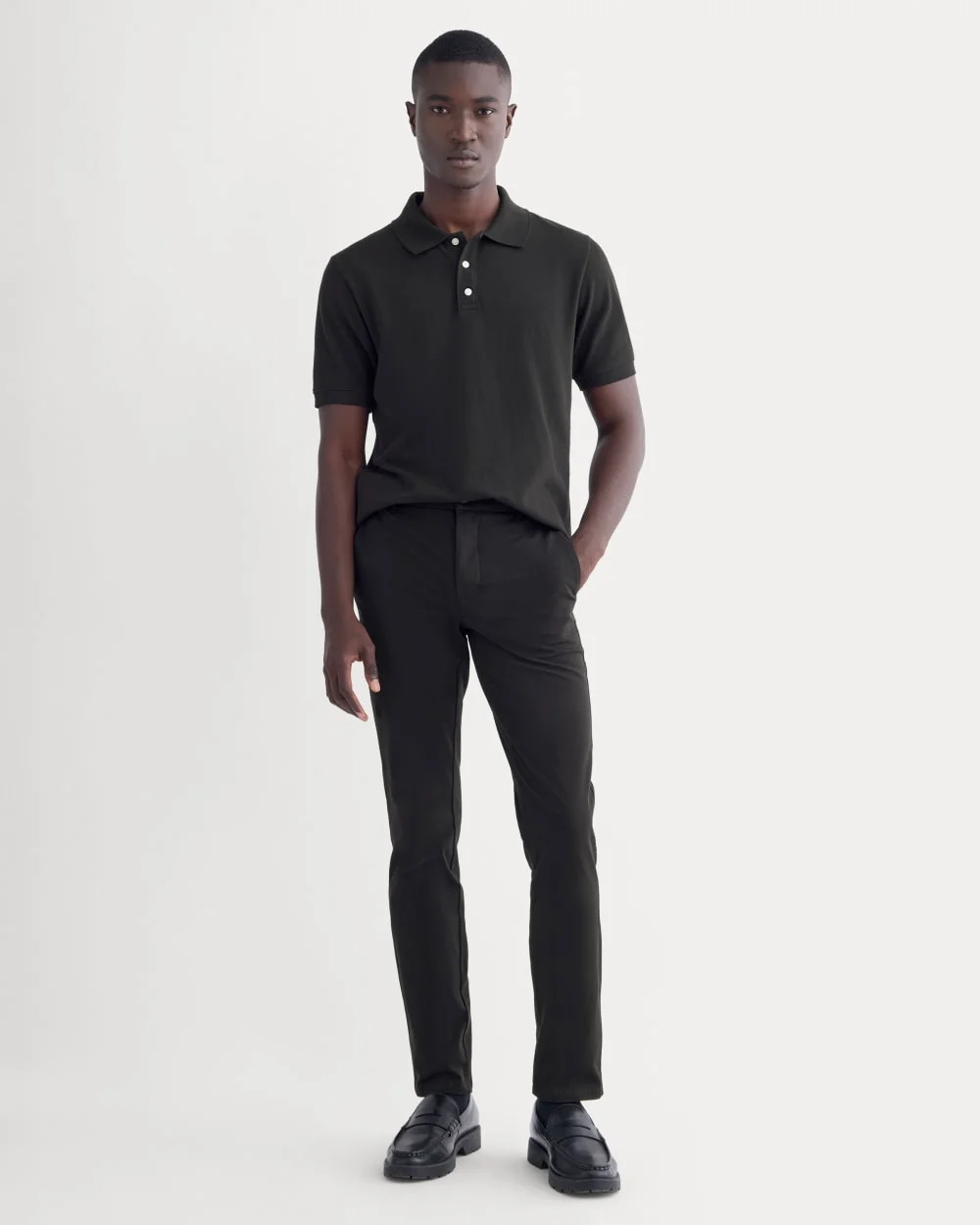 Image of The Performance Chino | Uniform | Black | Slim