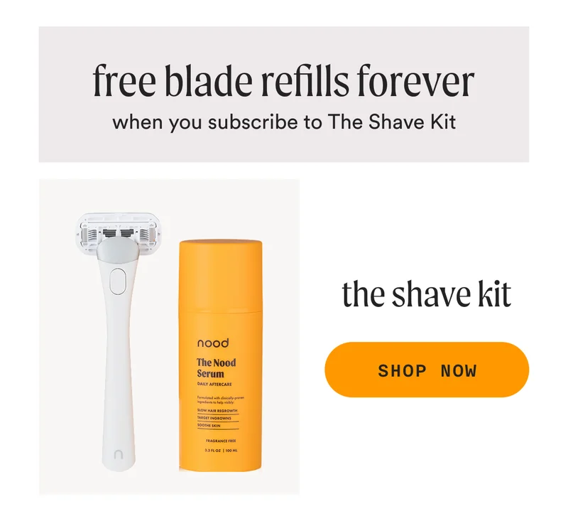 free blade refills forever when you subscribe to The Shave Kit - SHOP NOW