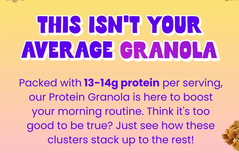 This isn't your average granola