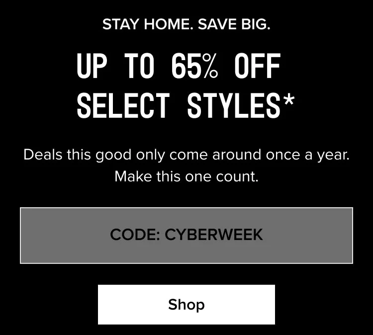 Shop - CODE: CYBERWEEK