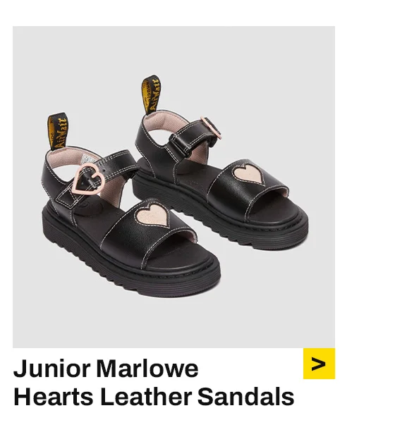 Junior Marlow Hearts leather Sandals