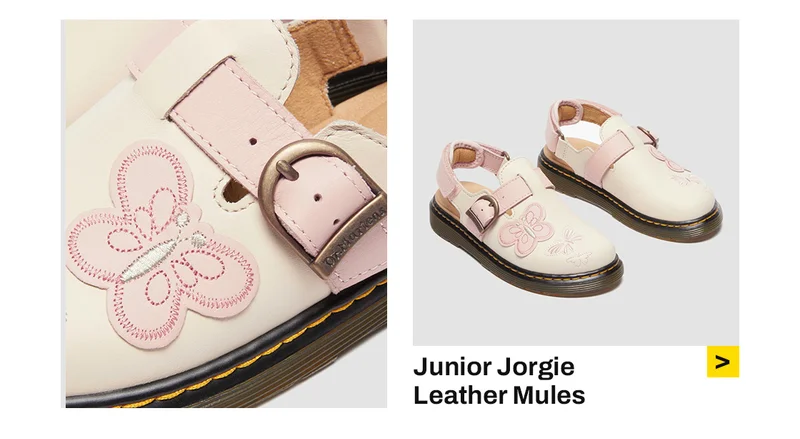Junior Jorgie leather mules