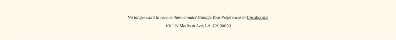 Manage Preferences