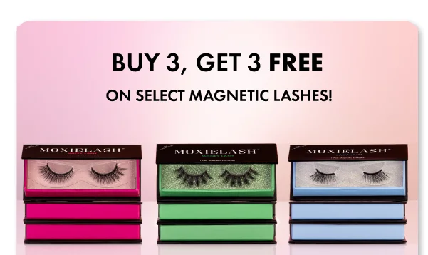Buy 3, Get 3 Free On Select Magnetic Lashes!