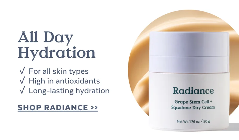 All Day Hydration | ✓ For all skin types  ✓ High in antioxidants  ✓ Long-lasting hydration [SHOP RADIANCE]