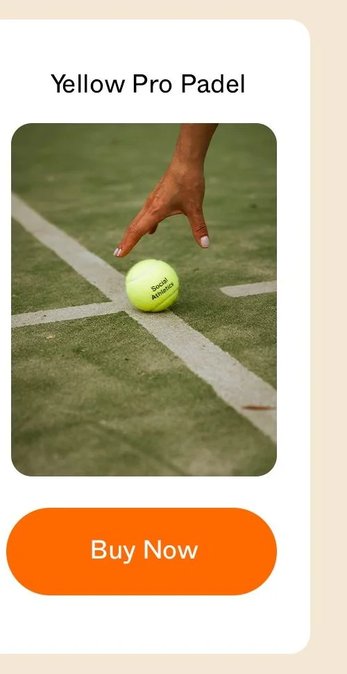 Yellow Pro Padel Balls