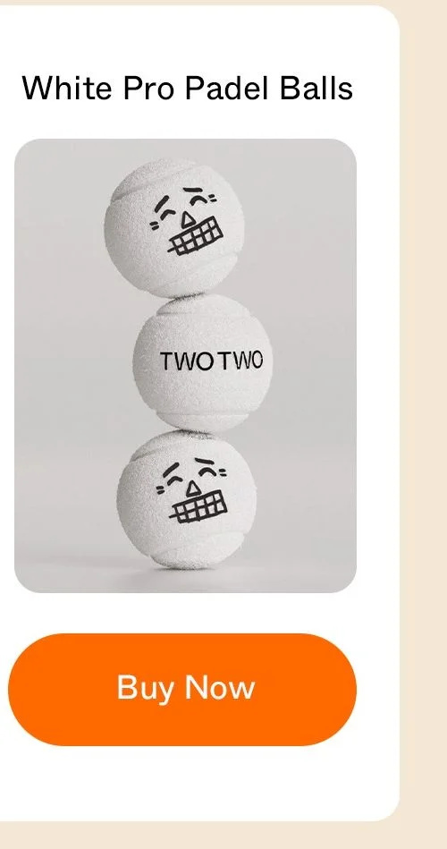 White Pro Padel Ball x 4 tubes
