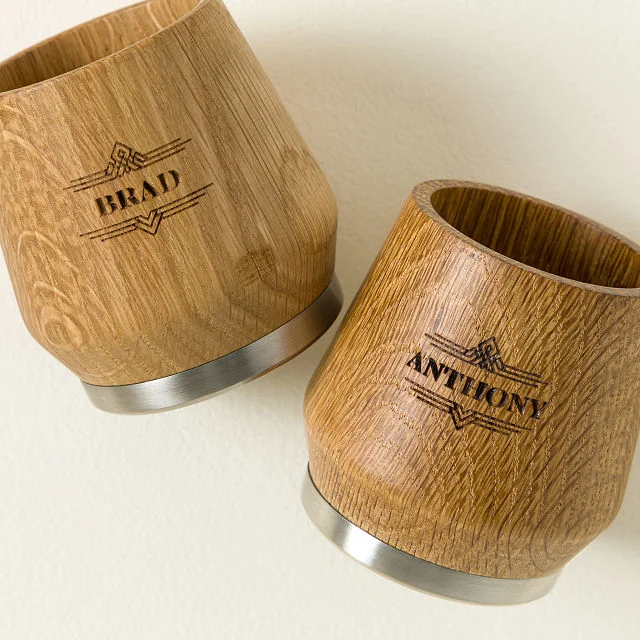 Whiskey Enhancing Oak Tumbler