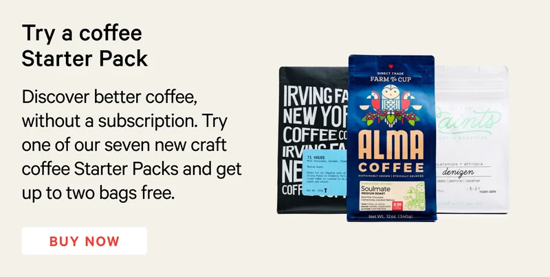 Try a coffee Starter Pack