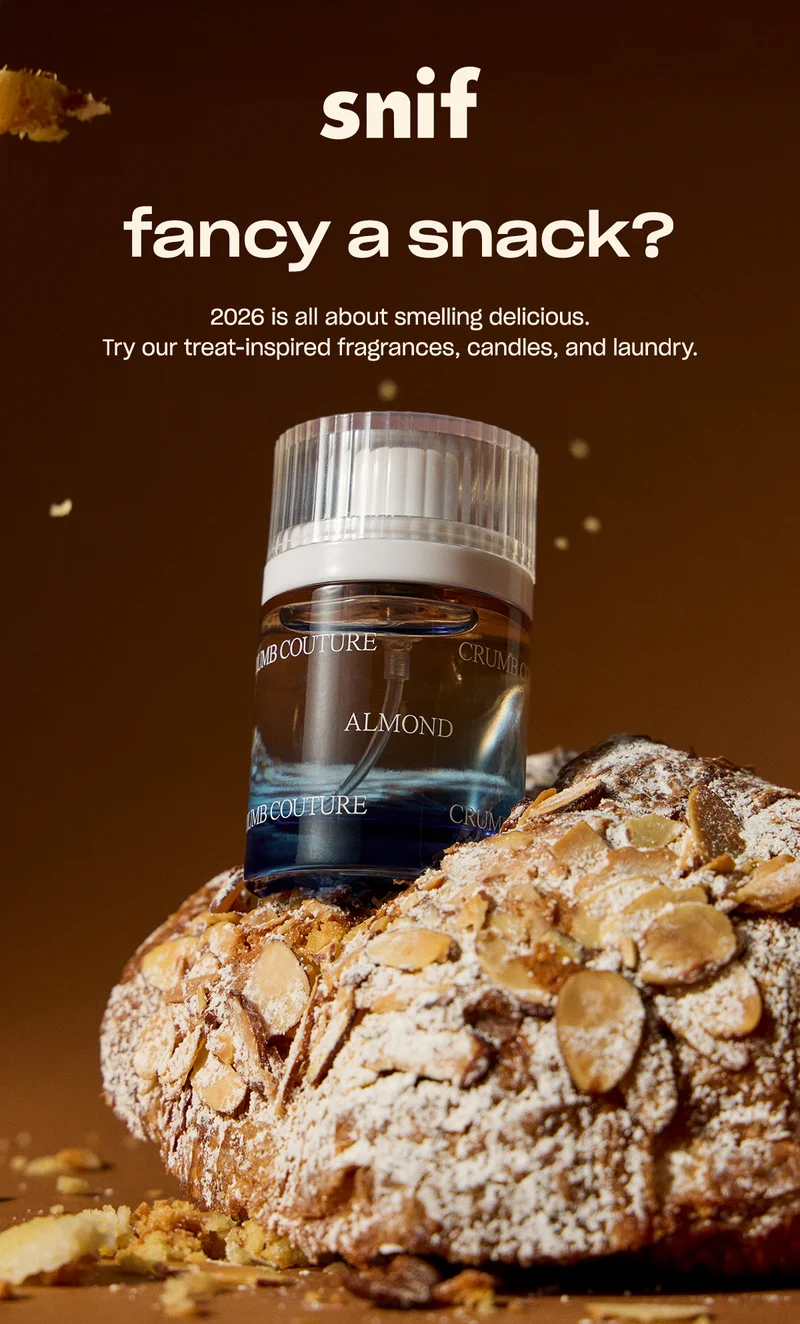 fancy a snack? 2026 is all about smelling delicious. Try our treat-inspired scents, candles, and laundry.