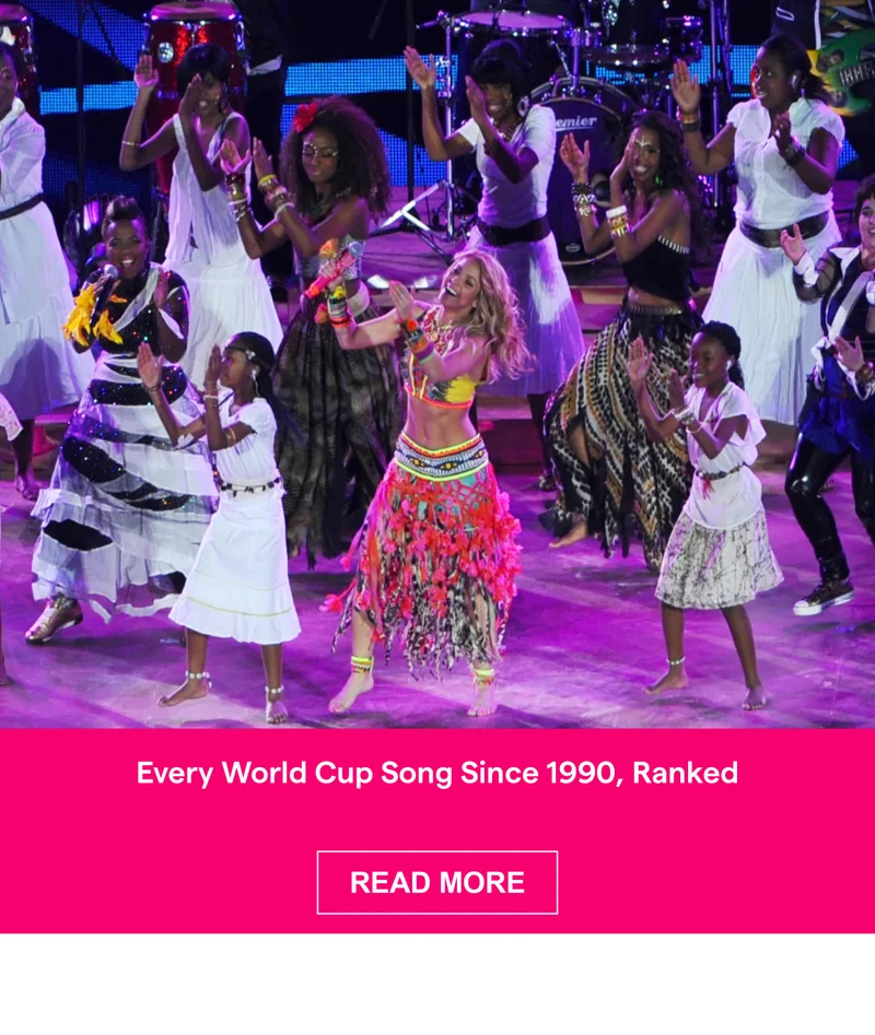 Every World Cup Song Since 1990, Ranked