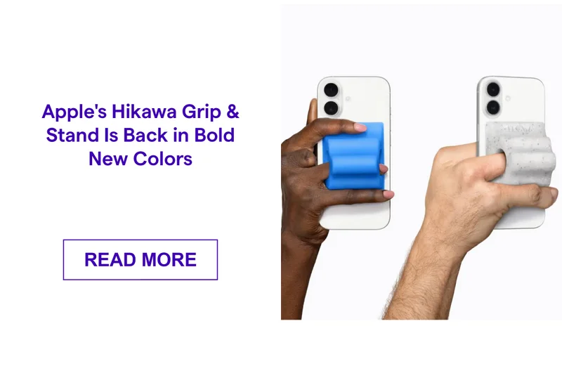 Apple's Hikawa Grip & Stand Is Back in Bold New Colors