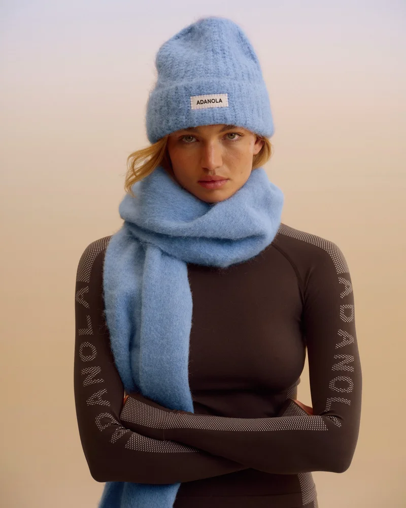 Image of Brushed Beanie - Ice Blue