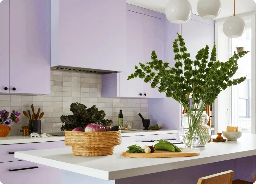 Purple Kitchen