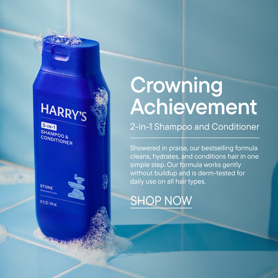 2in1 shampoo and conditioner in bathroom shower