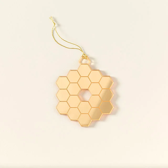 James Webb Telescope Mirror Ornament