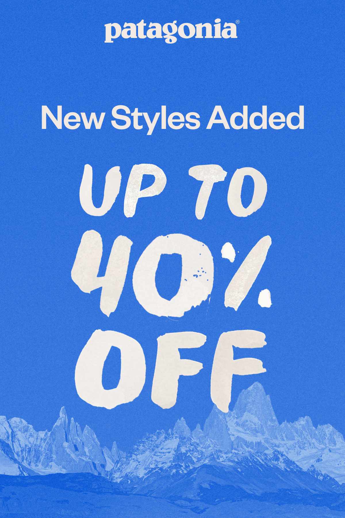 Patagonia Sale. New styles added. Up to 40% Off.