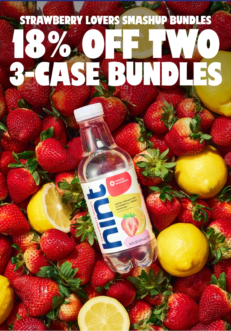 Strawberry Lovers Smashup Bundles: 18% off Two 3-Case Bundles
