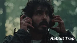 Dev Patel appears in Rabbit Trap by Bryn Chainey, an official selection of the 2025 Sundance Film Festival. | photo by Andreas Johannessen