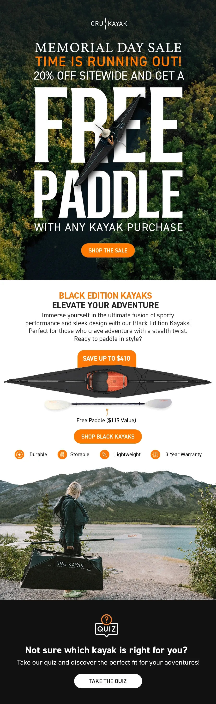Memorial Day Sale: Up to 40% Off Sitewide