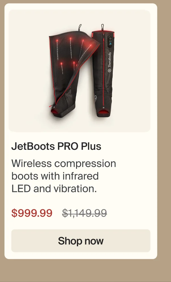 JetBoots PRO Plus | Wireless compression  boots with infrared  LED and vibration. | $999.99 | Shop now