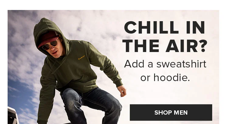 CHILL IN THE AIR? SHOP MEN