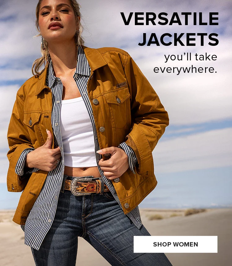 VERSATILE JACKETS | SHOP WOMEN