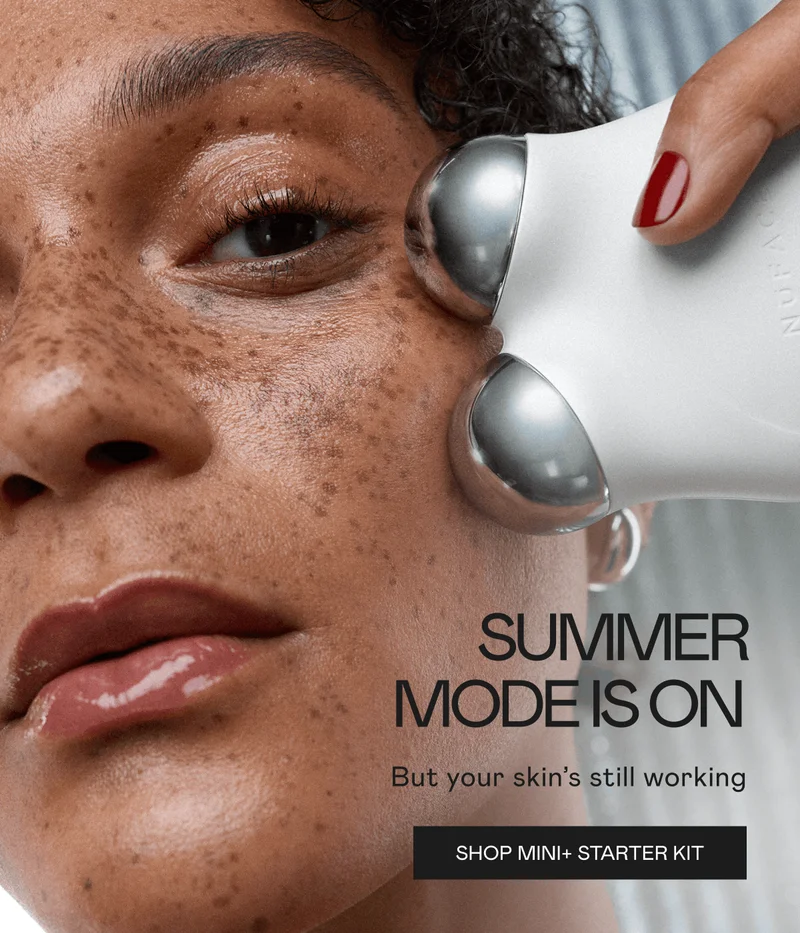 Summer Mode Is On, but Your Skin’s Still Working. Click here to shop MINI+ Starter Kit!