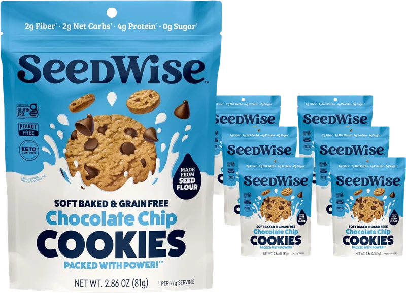 Image of SeedWise Chocolate Chip Cookies (6 Pack)