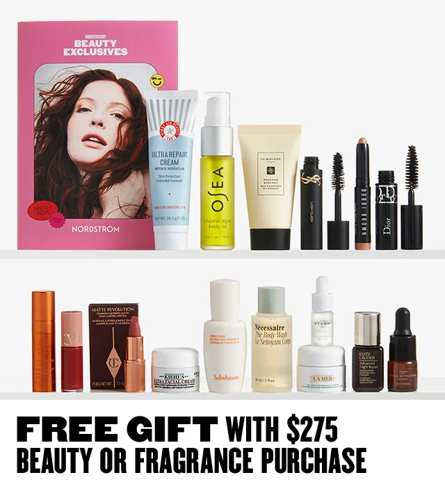 Multi-brand gift with purchase.