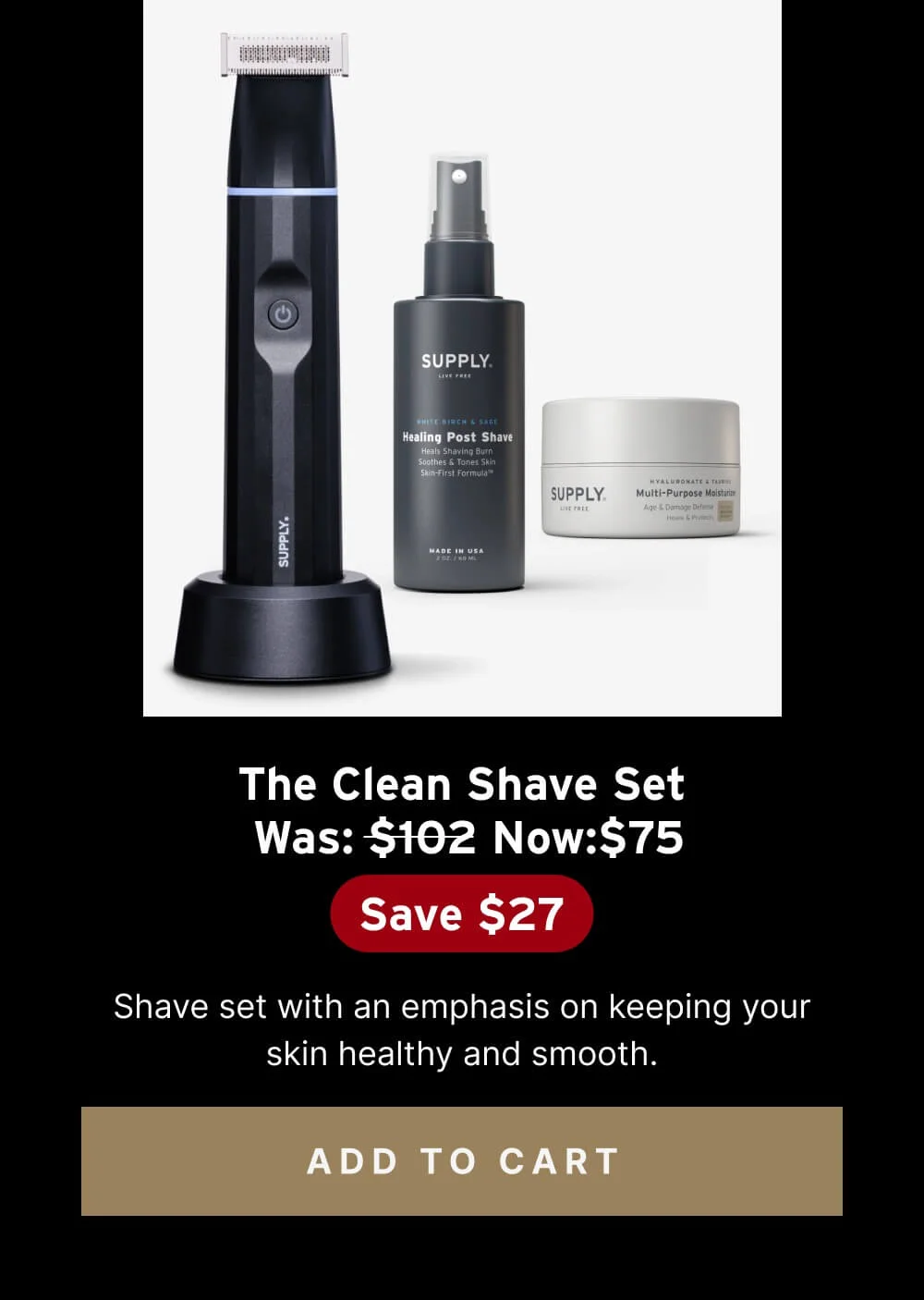 The Clean Shave Set [ ADD TO CART ]