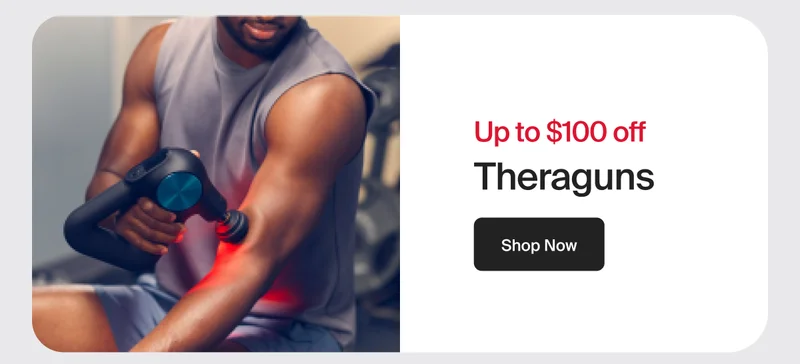 Up to $100 off | Theraguns | Shop Now