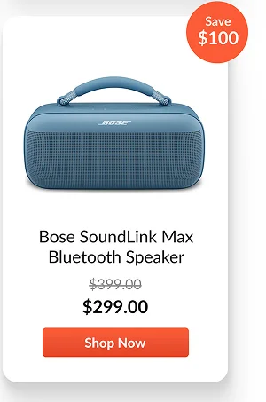Bose SoundLink Max Bluetooth Speaker