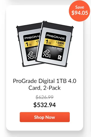 ProGrade Digital 1TB 4.0 Card, 2-Pack