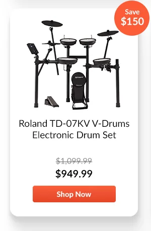 Roland TD-07KV V-Drums Electronic Drum Set