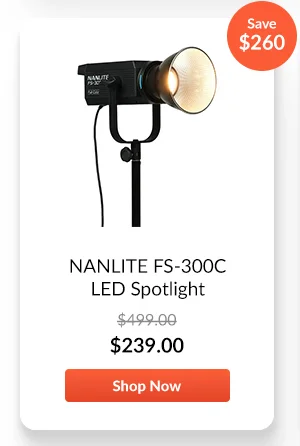 NANLITE FS-300C LED Spotlight
