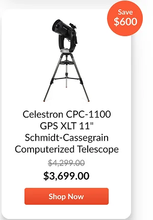 Celestron CPC-1100 GPS XLT 11inches Schmidt-Cassegrain Computerized Telescope