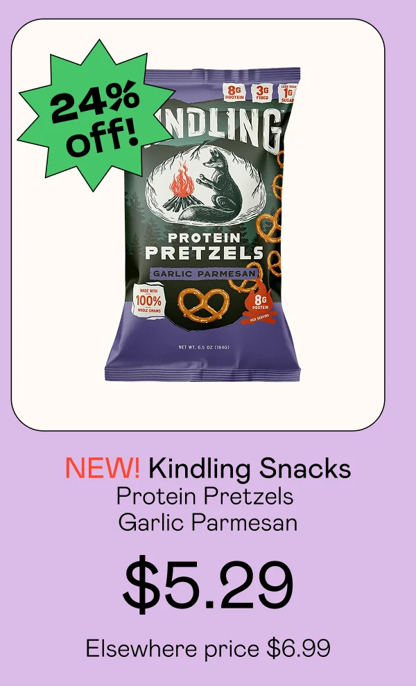 Protein Pretzels - Garlic Parmesan