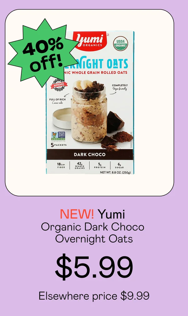 Organic Dark Choco Overnight Oats